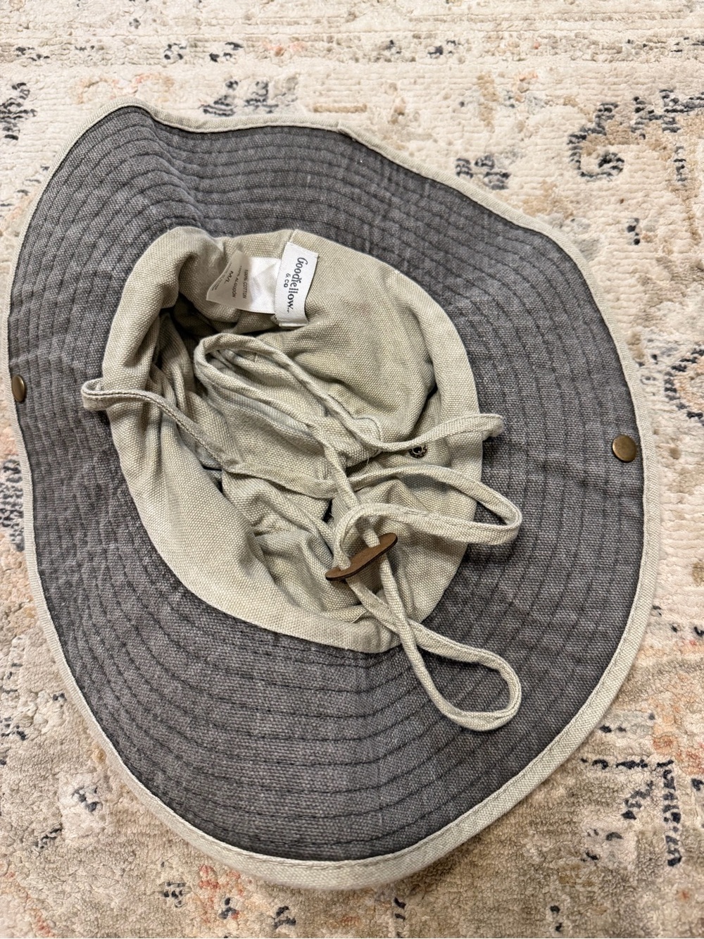 Goodfellow & Co Beige Wide-Brim Boonie Hat - Picture 4 of 5